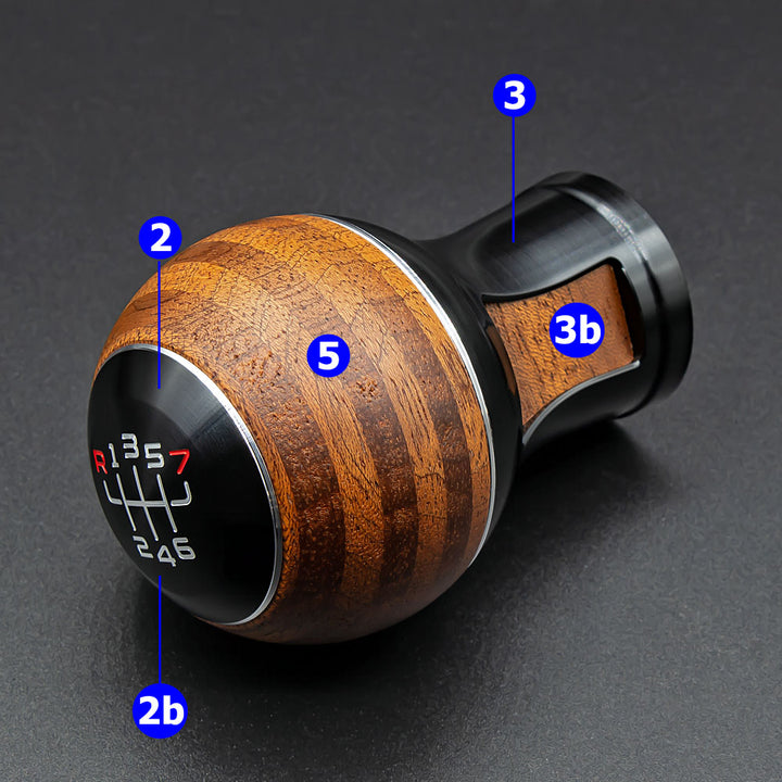 GT2-M Mahogany shift knob